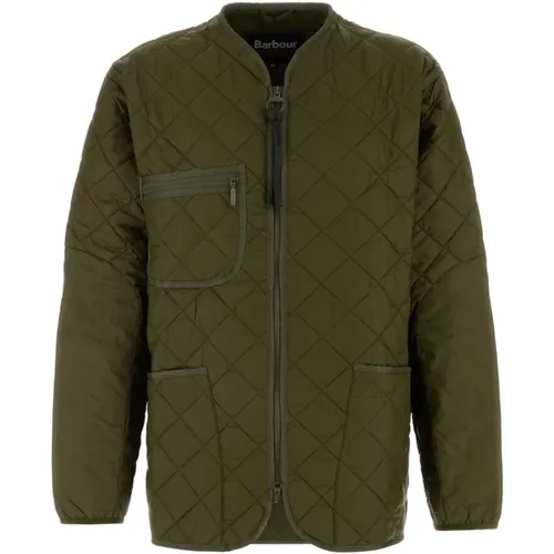 Grüne Nylon Liddesdale Jacke , Herren, Größe: S - Barbour - Modalova