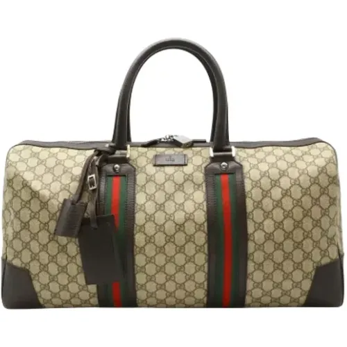 Pre-owned Canvas gucci-bags , female, Sizes: ONE SIZE - Gucci Vintage - Modalova