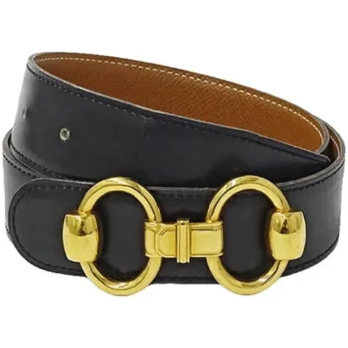 Pre-owned Leather belts , female, Sizes: ONE SIZE - Hermès Vintage - Modalova