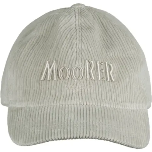 Baseball-Stil Hut mit Logo , Herren, Größe: M - Moorer - Modalova