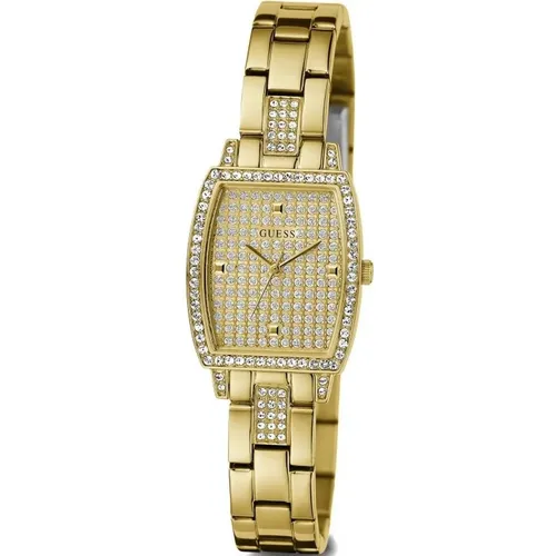 Brilliant Gold Bracelet Watch , female, Sizes: ONE SIZE - Guess - Modalova