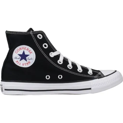 Schwarze Textil-Sneaker für Männer , Herren, Größe: 37 1/2 EU - Converse - Modalova