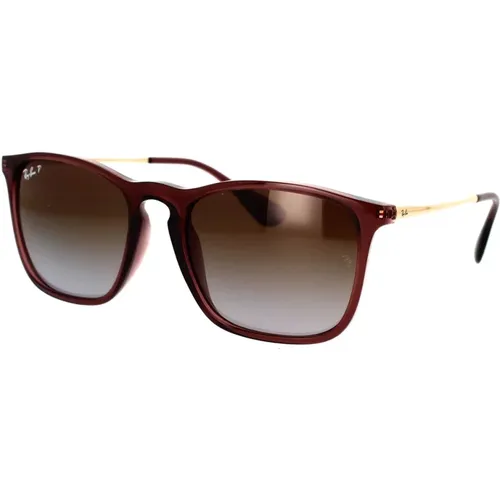 Quadratische polarisierte Sonnenbrille Chris Rb4187 , unisex, Größe: 54 MM - Ray-Ban - Modalova