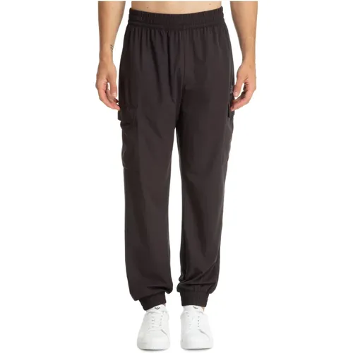 Drawstring Sweatpants with Logo Detail , male, Sizes: M - Emporio Armani EA7 - Modalova