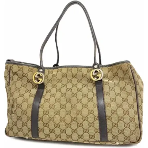 Pre-owned Canvas handbags , female, Sizes: ONE SIZE - Gucci Vintage - Modalova