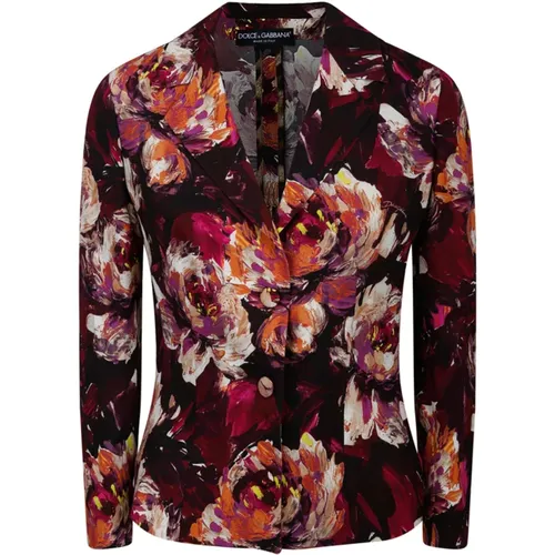 Jackets , female, Sizes: M, S - Dolce & Gabbana - Modalova