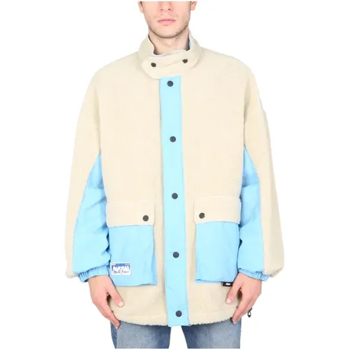 Reversible Sherpa Jacket , male, Sizes: M - Msgm - Modalova