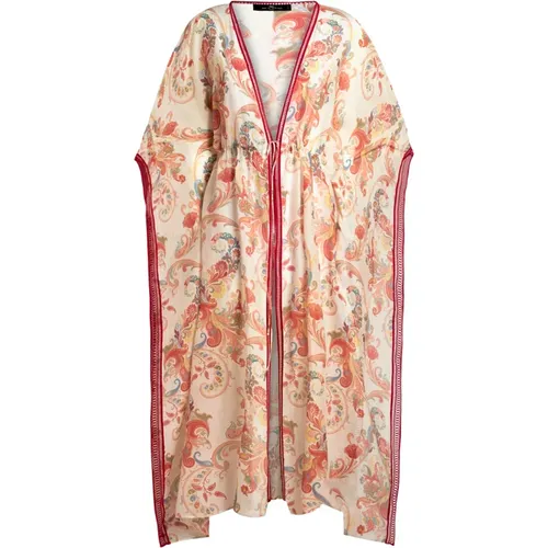 Floral Paisley Print Caftan Dress , female, Sizes: ONE SIZE - ETRO - Modalova