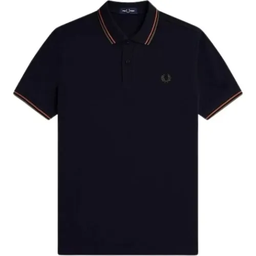 Color Cotton Polo Shirt , male, Sizes: M - Fred Perry - Modalova