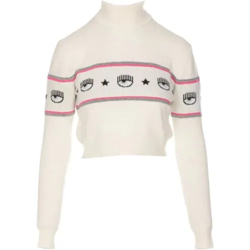 Turtleneck , female, Sizes: XS, S - Chiara Ferragni Collection - Modalova