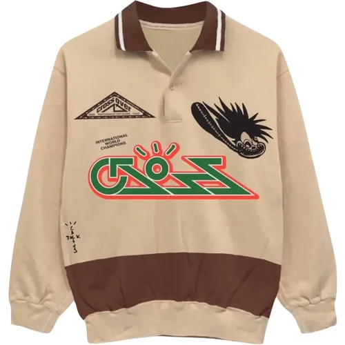 Limitierte Auflage Cross Rugby Sweater , Herren, Größe: 2XL - Travis Scott - Modalova