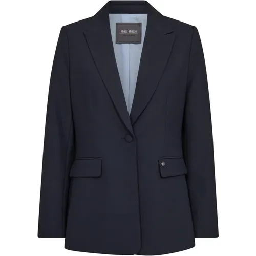 Eleganter Mmleonora Miley Blazer Navy , Damen, Größe: L - MOS MOSH - Modalova