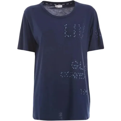 Classic T-Shirt for Everyday Wear , female, Sizes: M - Liu Jo - Modalova