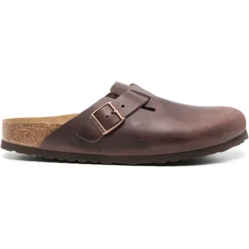 Classic Oiled Leather Clogs , male, Sizes: 10 UK, 6 UK, 9 UK, 12 UK, 7 UK, 8 UK - Birkenstock - Modalova