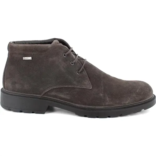 Gore-Tex Leather Ankle Boots , male, Sizes: 5 UK - IGI&Co - Modalova