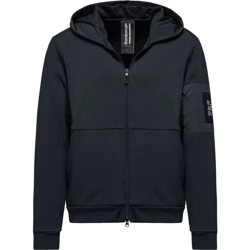 Bi-material Fleece Jacket , male, Sizes: M, XL, S, 3XL, L, 2XL - BomBoogie - Modalova