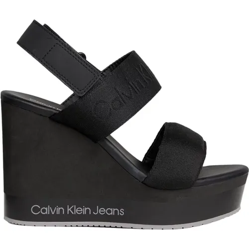 Sandalen , Damen, Größe: 40 EU - Calvin Klein Jeans - Modalova
