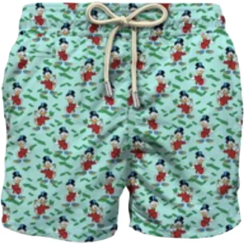 Men's Beachwear Special Edition Disney , male, Sizes: M, S - MC2 Saint Barth - Modalova