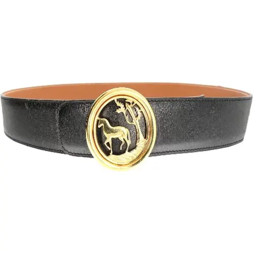 Pre-owned Leather belts , female, Sizes: ONE SIZE - Hermès Vintage - Modalova