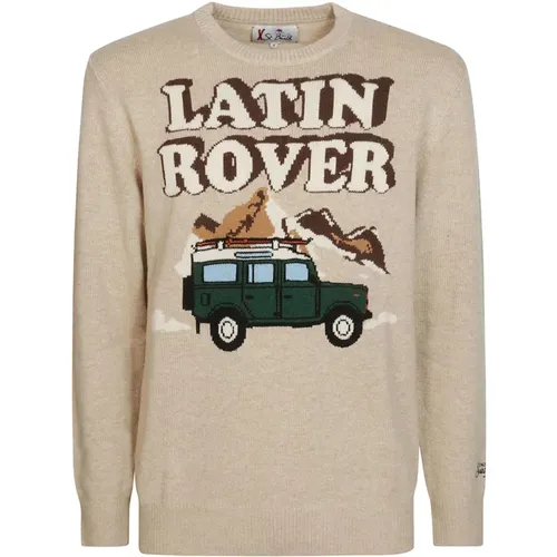 Latin Lover Knitwear T-shirt , male, Sizes: S - MC2 Saint Barth - Modalova
