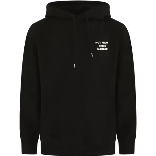 Hoodie Slogan , Herren, Größe: M - Drole de Monsieur - Modalova