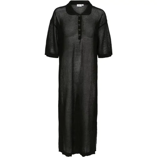 Schwarzes Gizettesz Kleid , Damen, Größe: XL - Saint Tropez - Modalova