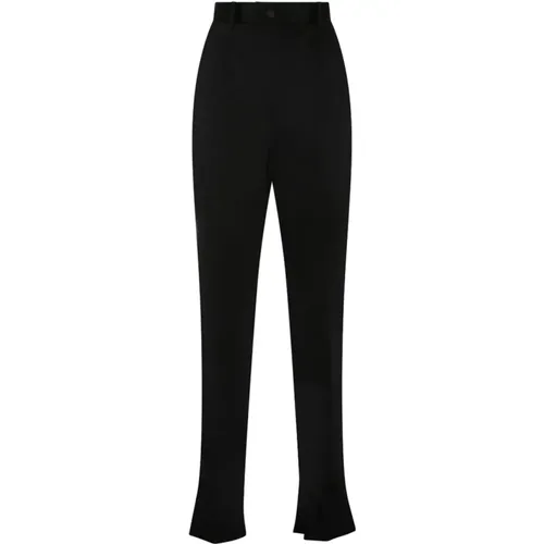 Schwarze Skinny Hose mit Stretch-Design , Damen, Größe: XS - Dolce & Gabbana - Modalova