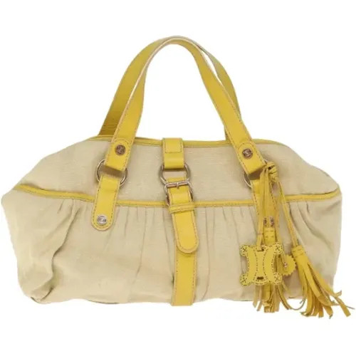 Pre-owned Canvas totes , female, Sizes: ONE SIZE - Celine Vintage - Modalova