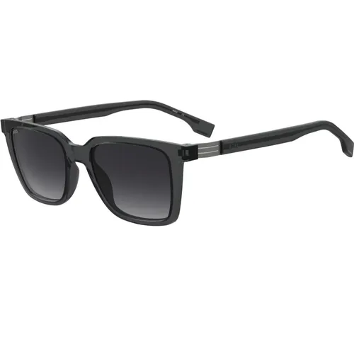 Grey Shaded Sonnenbrillen , Herren, Größe: 53 MM - Hugo Boss - Modalova