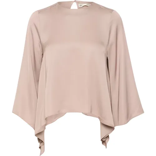 Elegant Hidiiw Blouse in Clay , female, Sizes: L, M, XS, 3XL, XL, S - InWear - Modalova