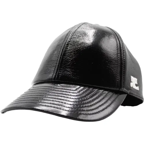 Classic Vinyl Cap Reedition , female, Sizes: S, M - Courrèges - Modalova