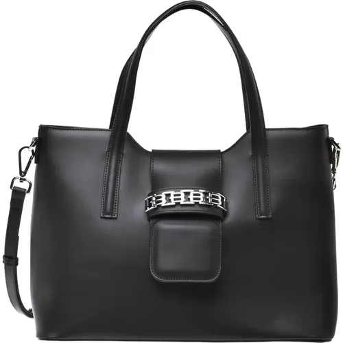 Leather shoulder bag , female, Sizes: ONE SIZE - Baldinini - Modalova