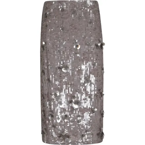 Grey Skirt Aw24 Womens Fashion , female, Sizes: M, L, S - P.a.r.o.s.h. - Modalova