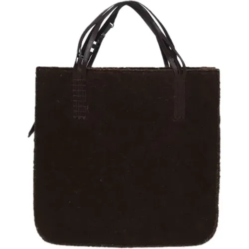 Pre-owned Wool totes , female, Sizes: ONE SIZE - Chanel Vintage - Modalova