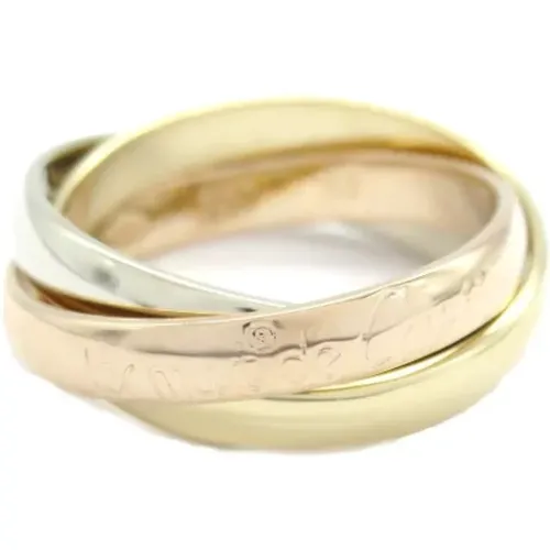 Pre-owned Gold rings , female, Sizes: ONE SIZE - Cartier Vintage - Modalova