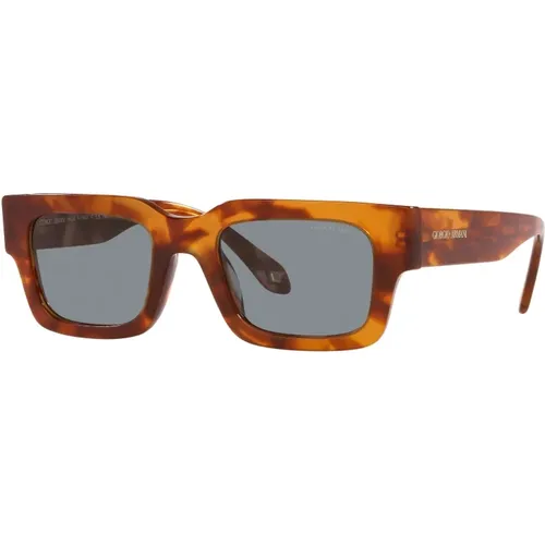 Havana/Blau Sonnenbrille AR 8184U,Sunglasses - Giorgio Armani - Modalova