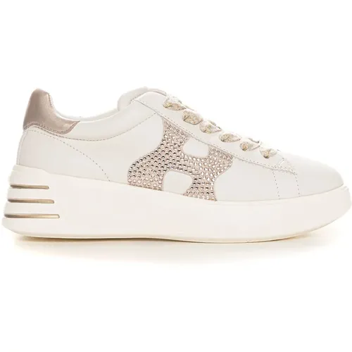 Sneakers mit Strass-Logo,Stylische Rebel Sneakers - Hogan - Modalova