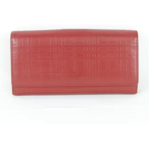 Pre-owned Leather wallets , female, Sizes: ONE SIZE - Burberry Vintage - Modalova