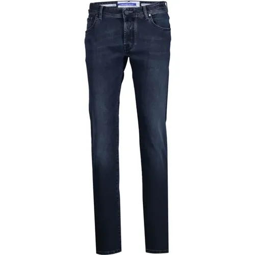 Slim Fit Nick Slim 622 Dark Jeans , male, Sizes: W38, W37, W35, W34 - Jacob Cohën - Modalova
