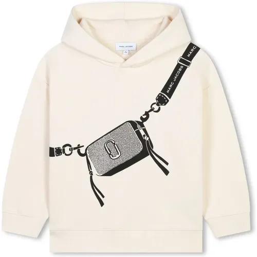 Weißer Trompe l'oeil Print Pullover - Marc Jacobs - Modalova