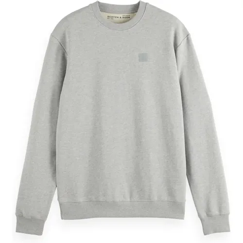 Kern Logo Sweatshirt , Herren, Größe: L - Scotch & Soda - Modalova