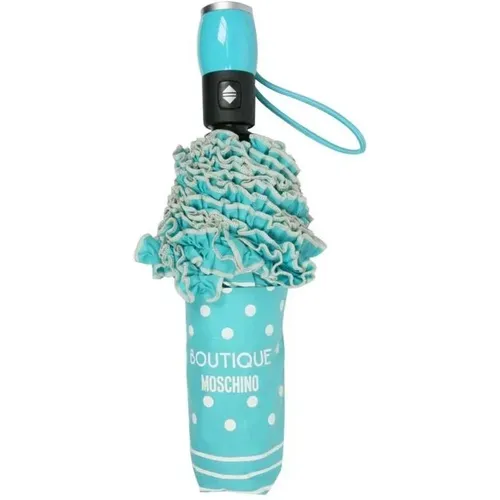 Polka Dots Chic UV Protection Umbrella , unisex, Sizes: ONE SIZE - Boutique Moschino - Modalova