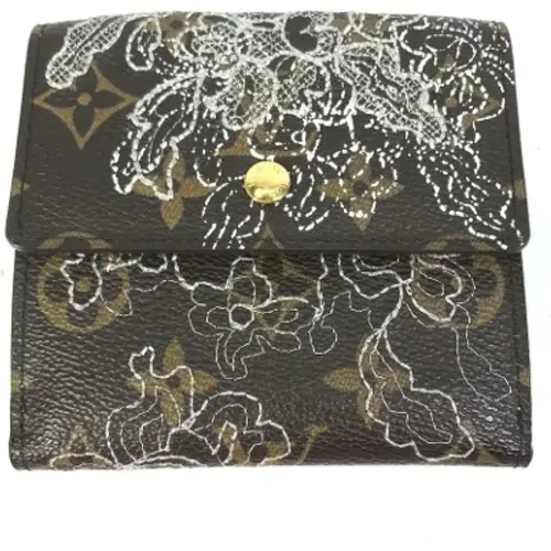 Pre-owned Canvas wallets , female, Sizes: ONE SIZE - Louis Vuitton Vintage - Modalova