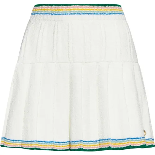 Weiße Flowy Röcke , Damen, Größe: M - Casablanca - Modalova