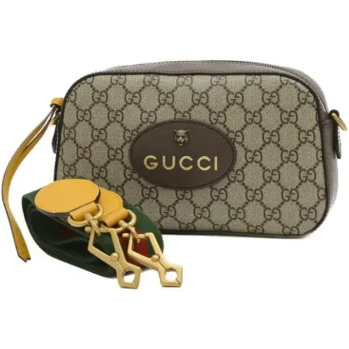 Pre-owned Leder schultertasche - Gucci Vintage - Modalova