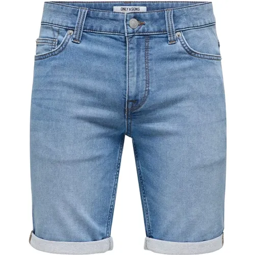Stylish Bermuda Shorts for Men , male, Sizes: M, XL, L, S - Only & Sons - Modalova
