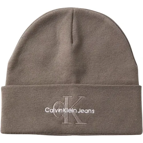 Wollstrickmütze Unisex Minimalistisch - Calvin Klein - Modalova