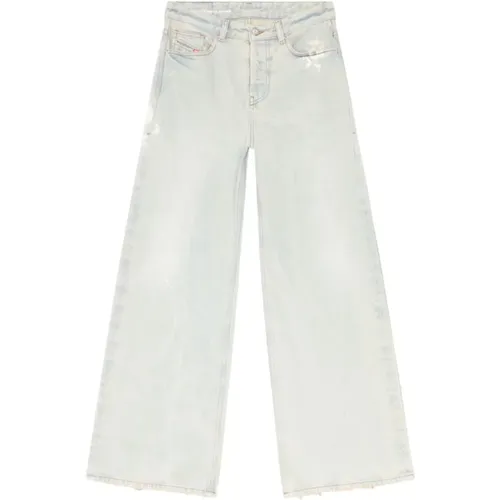 Vintage Wide Leg Cropped Jeans - Diesel - Modalova