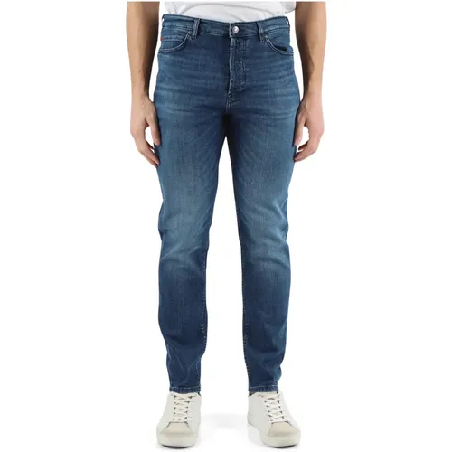 Trousers , male, Sizes: W36, W31, W30, W38, W40, W33, W32 - Hugo Boss - Modalova