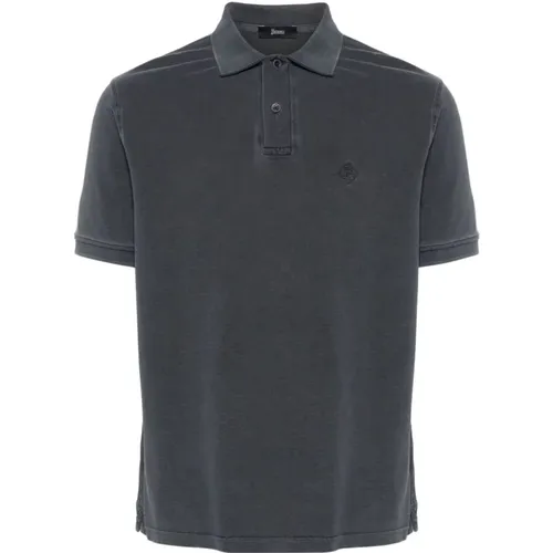 T-shirts and Polos , male, Sizes: S, XL, L, 2XL - Herno - Modalova